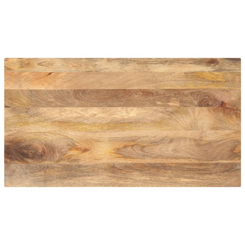 vidaXL Tischplatte 120x60x2,5 cm Rechteckig Massivholz Mango vidaXL Tischplatte 120x60x2,5 cm Rechteckig Massivholz Mango