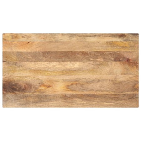 vidaXL Tischplatte 120x60x2,5 cm Rechteckig Massivholz Mango