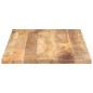 vidaXL Tischplatte 120x60x2,5 cm Rechteckig Massivholz Mango vidaXL Tischplatte 120x60x2,5 cm Rechteckig Massivholz Mango