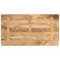 vidaXL Tischplatte 120x60x2,5 cm Rechteckig Massivholz Mango vidaXL Tischplatte 120x60x2,5 cm Rechteckig Massivholz Mango