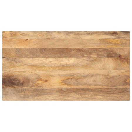 vidaXL Tischplatte 120x70x2,5 cm Rechteckig Massivholz Mango