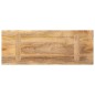 vidaXL Tischplatte 70x30x3,8 cm Rechteckig Massivholz Mango vidaXL Tischplatte 70x30x3,8 cm Rechteckig Massivholz Mango