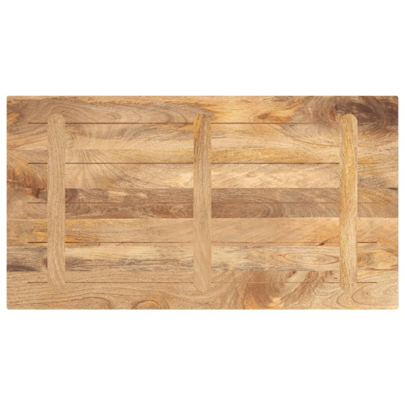 vidaXL Tischplatte 120x60x3,8 cm Rechteckig Massivholz Mango vidaXL Tischplatte 120x60x3,8 cm Rechteckig Massivholz Mango