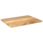 vidaXL Tischplatte 80x70x3,8 cm Rechteckig Massivholz Mango vidaXL Tischplatte 80x70x3,8 cm Rechteckig Massivholz Mango