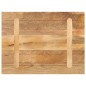 vidaXL Tischplatte 80x70x3,8 cm Rechteckig Massivholz Mango vidaXL Tischplatte 80x70x3,8 cm Rechteckig Massivholz Mango