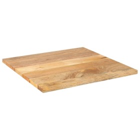 vidaXL Tischplatte 90x90x3,8 cm Quadratisch Massivholz Mango