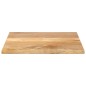 vidaXL Tischplatte 90x90x3,8 cm Quadratisch Massivholz Mango vidaXL Tischplatte 90x90x3,8 cm Quadratisch Massivholz Mango