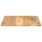 vidaXL Tischplatte 90x90x3,8 cm Quadratisch Massivholz Mango vidaXL Tischplatte 90x90x3,8 cm Quadratisch Massivholz Mango