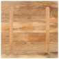 vidaXL Tischplatte 90x90x3,8 cm Quadratisch Massivholz Mango vidaXL Tischplatte 90x90x3,8 cm Quadratisch Massivholz Mango