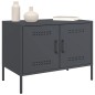 vidaXL TV-Schrank Anthrazit 68x39x50,5 cm Stahl vidaXL TV-Schrank Anthrazit 68x39x50,5 cm Stahl
