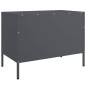 vidaXL TV-Schrank Anthrazit 68x39x50,5 cm Stahl vidaXL TV-Schrank Anthrazit 68x39x50,5 cm Stahl