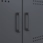 vidaXL TV-Schrank Anthrazit 68x39x50,5 cm Stahl vidaXL TV-Schrank Anthrazit 68x39x50,5 cm Stahl