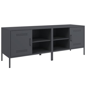 vidaXL TV-Schränke 2 Stk. Anthrazit 68x39x50,5 cm Stahl