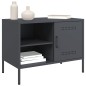 vidaXL TV-Schränke 2 Stk. Anthrazit 68x39x50,5 cm Stahl vidaXL TV-Schränke 2 Stk. Anthrazit 68x39x50,5 cm Stahl