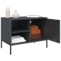 vidaXL TV-Schränke 2 Stk. Anthrazit 68x39x50,5 cm Stahl vidaXL TV-Schränke 2 Stk. Anthrazit 68x39x50,5 cm Stahl