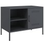 vidaXL TV-Schränke 2 Stk. Anthrazit 68x39x50,5 cm Stahl vidaXL TV-Schränke 2 Stk. Anthrazit 68x39x50,5 cm Stahl