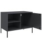 vidaXL TV-Schränke 2 Stk. Anthrazit 68x39x50,5 cm Stahl vidaXL TV-Schränke 2 Stk. Anthrazit 68x39x50,5 cm Stahl