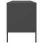 vidaXL TV-Schrank Schwarz 100,5x39x50,5 cm Stahl vidaXL TV-Schrank Schwarz 100,5x39x50,5 cm Stahl