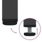 vidaXL TV-Schrank Schwarz 100,5x39x50,5 cm Stahl vidaXL TV-Schrank Schwarz 100,5x39x50,5 cm Stahl