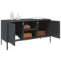 vidaXL TV-Schrank Anthrazit 100,5x39x50,5 cm Stahl vidaXL TV-Schrank Anthrazit 100,5x39x50,5 cm Stahl