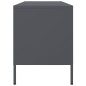 vidaXL TV-Schrank Anthrazit 100,5x39x50,5 cm Stahl vidaXL TV-Schrank Anthrazit 100,5x39x50,5 cm Stahl