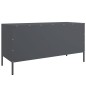 vidaXL TV-Schrank Anthrazit 100,5x39x50,5 cm Stahl vidaXL TV-Schrank Anthrazit 100,5x39x50,5 cm Stahl