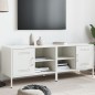 vidaXL TV-Schränke 2 Stk. Weiß 68x39x50,5 cm Stahl vidaXL TV-Schränke 2 Stk. Weiß 68x39x50,5 cm Stahl
