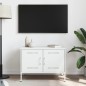 vidaXL TV-Schrank Weiß 68x39x50,5 cm Stahl vidaXL TV-Schrank Weiß 68x39x50,5 cm Stahl