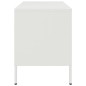 vidaXL TV-Schrank Weiß 68x39x50,5 cm Stahl vidaXL TV-Schrank Weiß 68x39x50,5 cm Stahl