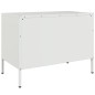 vidaXL TV-Schrank Weiß 68x39x50,5 cm Stahl vidaXL TV-Schrank Weiß 68x39x50,5 cm Stahl