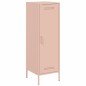 vidaXL Highboard Rosa 36x39x113 cm Stahl vidaXL Highboard Rosa 36x39x113 cm Stahl