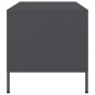 vidaXL Couchtisch Anthrazit 68x50x50,5 cm Kaltgewalzter Stahl vidaXL Couchtisch Anthrazit 68x50x50,5 cm Kaltgewalzter Stahl