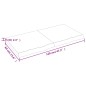 Tischplatte Dunkelgrau 120x60x6 cm Massivholz Eiche Behandelt Tischplatte Dunkelgrau 120x60x6 cm Massivholz Eiche Behandelt