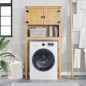 vidaXL Waschmaschinenschrank Corona Massivholz Kiefer vidaXL Waschmaschinenschrank Corona Massivholz Kiefer