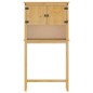 vidaXL Waschmaschinenschrank Corona Massivholz Kiefer vidaXL Waschmaschinenschrank Corona Massivholz Kiefer