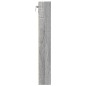 vidaXL Vitrinenschrank Grau Sonoma 60x8,5x58 cm Holzwerkstoff vidaXL Vitrinenschrank Grau Sonoma 60x8,5x58 cm Holzwerkstoff