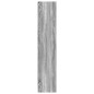 vidaXL Bücherregal Grau Sonoma 57x28,5x141 cm Holzwerkstoff vidaXL Bücherregal Grau Sonoma 57x28,5x141 cm Holzwerkstoff