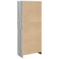 vidaXL Bücherregal Grau Sonoma 57x28,5x141 cm Holzwerkstoff vidaXL Bücherregal Grau Sonoma 57x28,5x141 cm Holzwerkstoff
