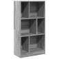 vidaXL Bücherregal Grau Sonoma 57x28,5x107,5 cm Holzwerkstoff vidaXL Bücherregal Grau Sonoma 57x28,5x107,5 cm Holzwerkstoff