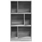 vidaXL Bücherregal Grau Sonoma 57x28,5x107,5 cm Holzwerkstoff vidaXL Bücherregal Grau Sonoma 57x28,5x107,5 cm Holzwerkstoff