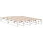 vidaXL Massivholzbett ohne Matratze Weiß 135x190 cm Kiefernholz vidaXL Massivholzbett ohne Matratze Weiß 135x190 cm Kiefernholz
