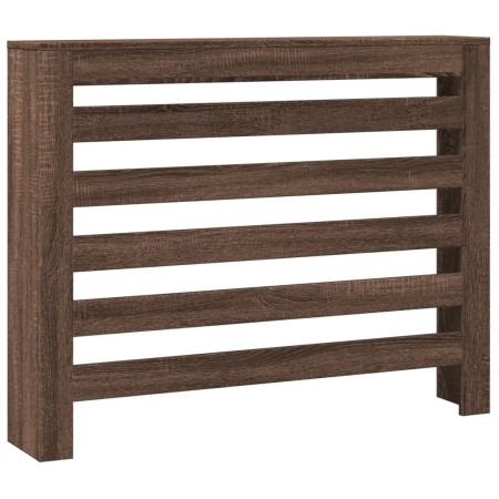 vidaXL Heizkörperverkleidung Braun Eiche 104x20x82 cm Holzwerkstoff
