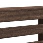 vidaXL Heizkörperverkleidung Braun Eiche 104x20x82 cm Holzwerkstoff vidaXL Heizkörperverkleidung Braun Eiche 104x20x82 cm Holzwerkstoff