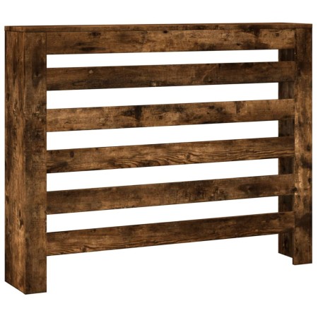 vidaXL Heizkörperverkleidung Räuchereiche 104x20x82 cm Holzwerkstoff