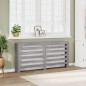 vidaXL Heizkörperverkleidung Grau Sonoma 175x20x82 cm Holzwerkstoff vidaXL Heizkörperverkleidung Grau Sonoma 175x20x82 cm Holzwerkstoff