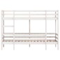 vidaXL Etagenbett Weiß 75x190 cm Massivholz Kiefer vidaXL Etagenbett Weiß 75x190 cm Massivholz Kiefer