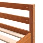 vidaXL Hochbett mit Schreibtisch & Leiter Braun 140x200 cm Kiefernholz vidaXL Hochbett mit Schreibtisch & Leiter Braun 140x200 cm Kiefernholz