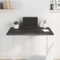 vidaXL Tischplatte Dunkelbraun 80x60x2 cm Massivholz Eiche Behandelt vidaXL Tischplatte Dunkelbraun 80x60x2 cm Massivholz Eiche Behandelt