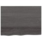 vidaXL Tischplatte Dunkelbraun 80x60x2 cm Massivholz Eiche Behandelt vidaXL Tischplatte Dunkelbraun 80x60x2 cm Massivholz Eiche Behandelt