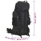 vidaXL Wanderrucksack Schwarz 80 L Oxford-Gewebe vidaXL Wanderrucksack Schwarz 80 L Oxford-Gewebe